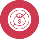 sin dinero icon