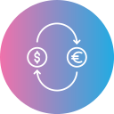 cambiar dinero icon