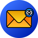 correo electrónico vinculado icon