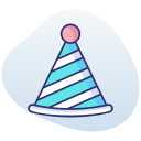 sombrero de fiesta icon