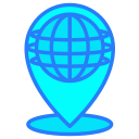 tecnología geoespacial icon