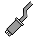 tubo de escape icon