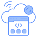 codificación en la nube icon