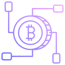 red bitcoin icon