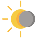 eclipse solar icon