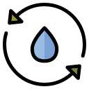 ahorrar agua icon