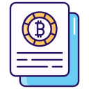 documento de bitcoin icon