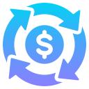 economía circular icon