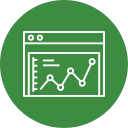 estadísticas del sitio web icon