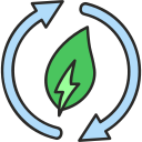 energía renovable icon