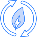 energía renovable icon