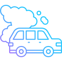 contaminación de los automóviles icon