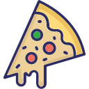 porción de pizza icon