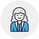 mujer de negocios icon