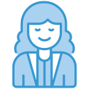 mujer de negocios icon