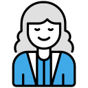 mujer de negocios icon