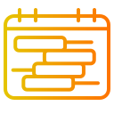 diagrama de gantt icon