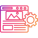 sistema de gestión de contenidos icon