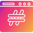 hashtags icon