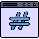 hashtags icon