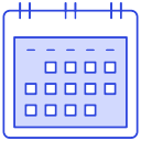 esquema del calendario 