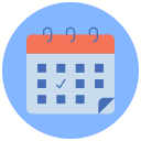 día del calendario icon