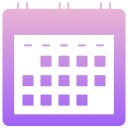 esquema del calendario 