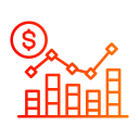 gráfico de barras apiladas icon