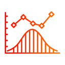 curva de campana icon