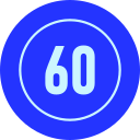 límite de velocidad 60 icon