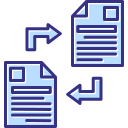 transferencia de datos icon