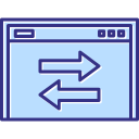 transferencia de datos icon