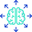 Cerebro humano icon