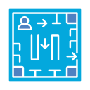 plan de evacuación icon