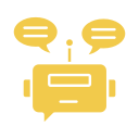 robot conversacional icon