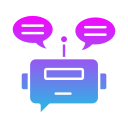 robot conversacional icon