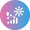 diagrama de negocios icon