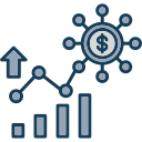 diagrama de negocios icon