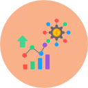 diagrama de negocios icon