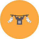Hanging dry icon