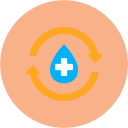 Water cycle icon