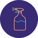 frasco de spray 