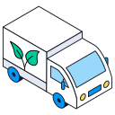 camión ecológico icon