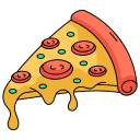 porción de pizza icon