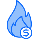 dinero caliente icon