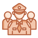 vigilancia policial icon