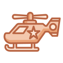 helicóptero policial icon