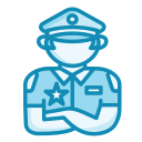 oficial de policía icon