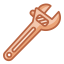 llave ajustable icon