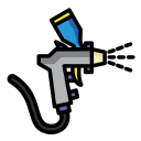 pistola de pintura icon